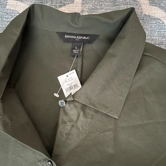 Banana Republic Factory Button Down Shirt Dress - Picture 3 of 3